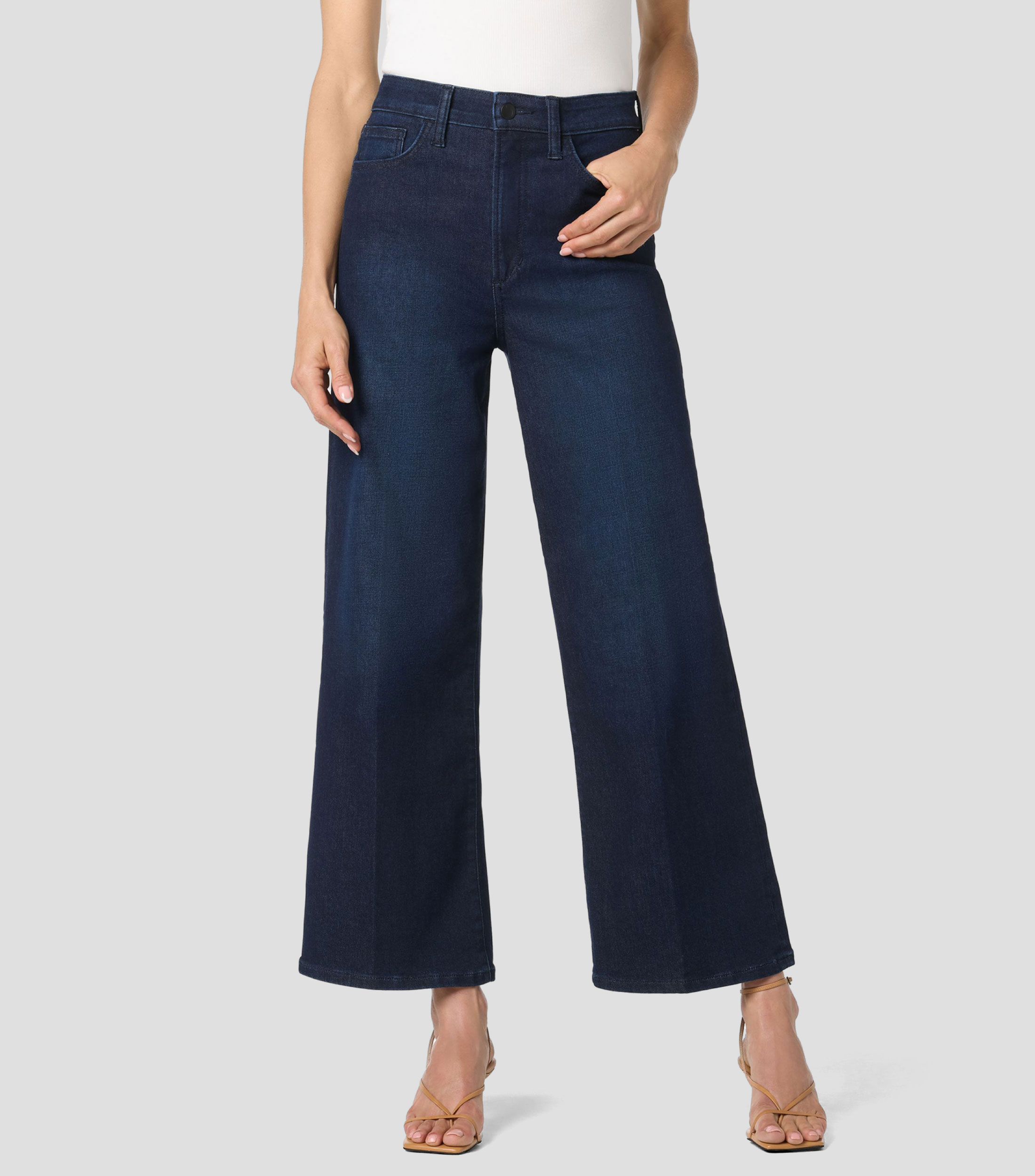Jeans de corte flared Mujer